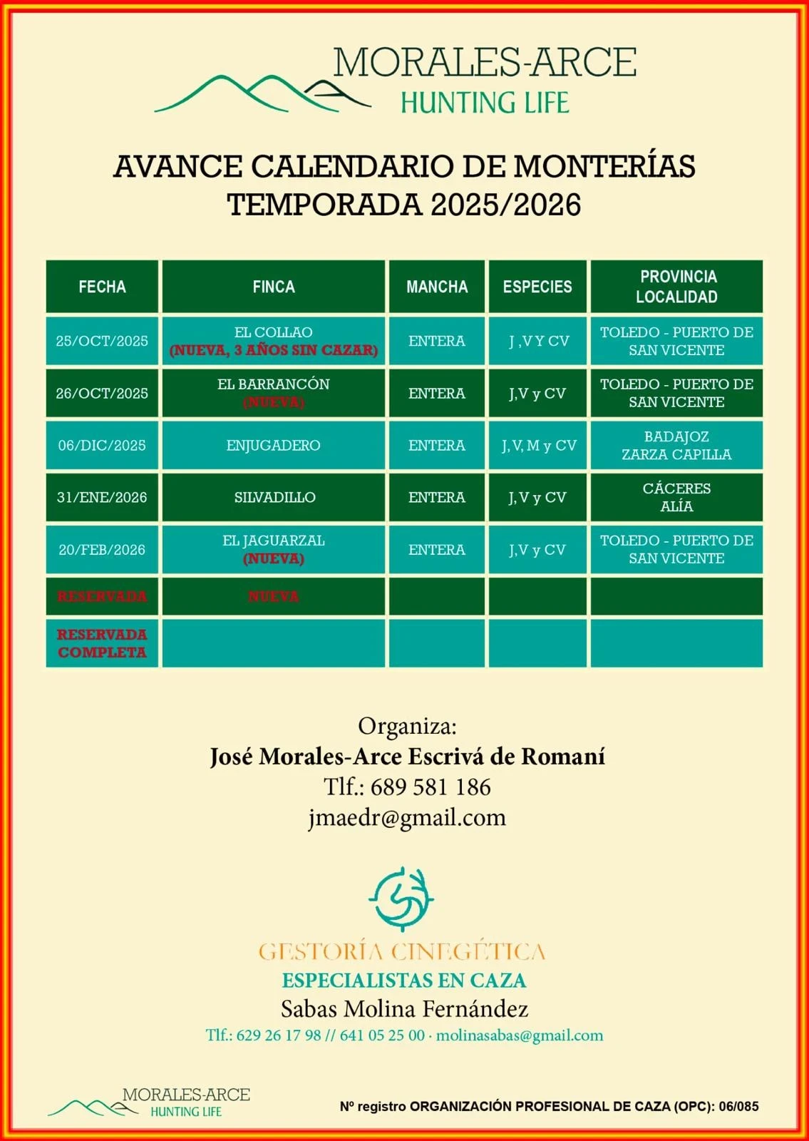 Temporada 2025/2026